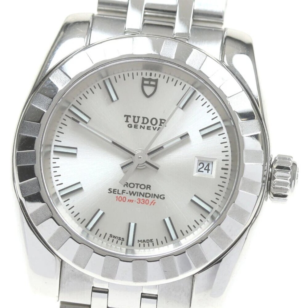 TUDOR Classic Date 22010 Silver Dial Automatic Ladies Watch_863587